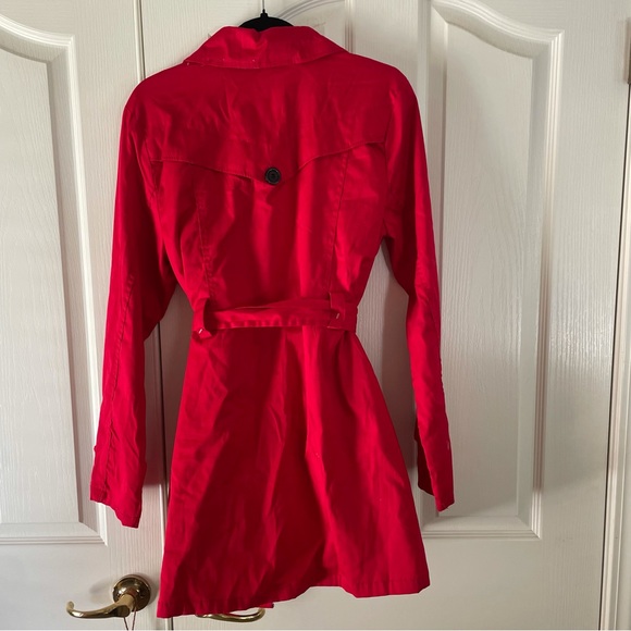 Ashley Premium: red button coat - Picture 8 of 9